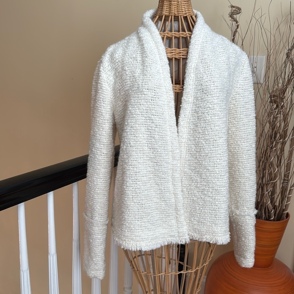 Iro Paris France 🔥Sale🔥off white sweater jacket